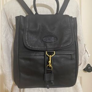 LL Bean all Leather backpack